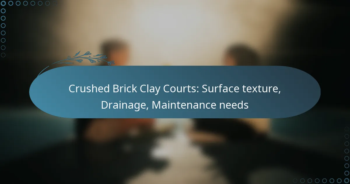 featured-image-crushed-brick-clay-courts-surface-teture-drainage-maintenance-needs